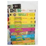Vintage Teenage Mutant Ninja Turtles VHS Tapes