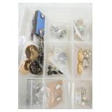 Fashion Jewelry Earrings & Organizing Bin