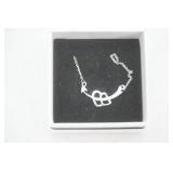 Jewelry Lot: pendant Necklace, hearts & arrow