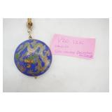 1/20 12K Chain Cloisonne Dragon Pendant Necklace