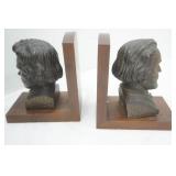 Vintage Verdi & Beethoven Bookends