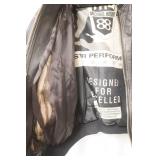 Vintage 1990s Michael Hoban USA Leather Bomber Jacket (lining is shot?) Tag 88. Size Medium