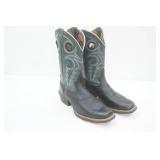 Cowboy Boots Teal. Justin. used Size 9.5