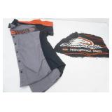 Harley Davidson Button Up Shirt Size 2XL, Large HD Embroidered Screaming Eagle Performance Parts cut-out