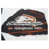 Harley Davidson Button Up Shirt Size 2XL, Large HD Embroidered Screaming Eagle Performance Parts cut-out