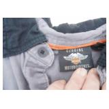 Harley Davidson Button Up Shirt Size 2XL, Large HD Embroidered Screaming Eagle Performance Parts cut-out