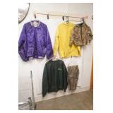 Clothes Lot: Jackets and Hunting Pants