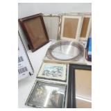 NEW Curtains, Decor, Picture Frames, Ornate Frame Round Mirror