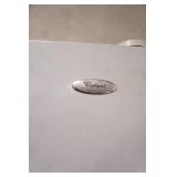 Whirlpool side-by-side refrigerator. w/water & ice dispenser