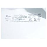 Whirlpool side-by-side refrigerator. w/water & ice dispenser