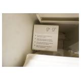 Whirlpool side-by-side refrigerator. w/water & ice dispenser