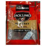 Jack Link's Beef Jerky Original 0.89 oz Pouches (Lot of 12)