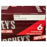 Hershey's Triple Chocolate Cakes - 4 Boxes (24 Cakes Total)