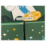 Roxberry Galaxy Gulp Citrus - Kids' Fruit & Veggie Fizz - 4-7.5 oz Cans (3 Boxes)