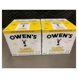 Owen's Classic Lemonade Mixer - 8 Pack (Non-Alcoholic, 12 fl oz Cans)