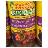 Cool Running Hot Chicken Wing Sauce - 3 Bottle Pack