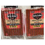 Jack Link's Original Beef Sticks 9-Pack (2 ct) - Best By Jan 2026