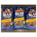 3 Garden of Eatin' Blue Corn Tortilla Chips 22 oz Bags - Best by Dec 2024
