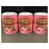 Country Time Pink Lemonade Drink Mix 19 oz - 3 Pack (Best by Jul 2025)