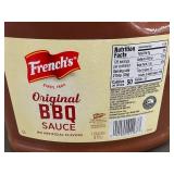 French's Original BBQ Sauce 1 Gallon Jug - No Artificial Flavors