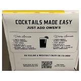 Owen's Classic Lemonade Mixer - 8 Pack (Non-Alcoholic, 12 fl oz Cans)