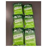 Nettle Brand Air Fried Jalapeño Kettle Cooked Potato Chips 1.7 oz (48 g) (Lot of 6)