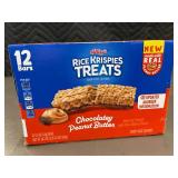 Kellogg's Rice Krispies Treats - Chocolatey Peanut Butter Bars (12 Bars)