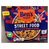 Ben's Original Street Food Bean & Rice Burrito Bowl 6-Pack, Best by Apr 2025