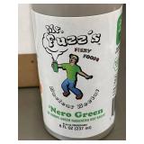 Mr. Fuzz's Nuclear Nectar Nero Green Hot Sauce, 6x8oz Bottles, Use By 10/2024