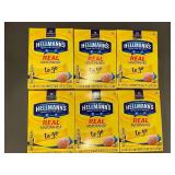 Hellmann's Real Mayonnaise To Go Packets - 60 Total (6 Boxes, 10 Count Each)