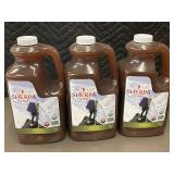 Sherpa Chai Decaf Chai Concentrate Organic 64oz Jugs - Lot of 3, Best by May 2025