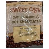 Sweet Cafe Cappuccinos & Hot Chocolates White Chocolate Caramel 12 lb Bags (Lot of 3)