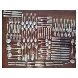 Gorham 'Fairfax' Sterling Silver Flatware Set w/Storage Box (95pcs)