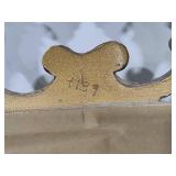 Beautiful Gold Leaf Resin English Mirror