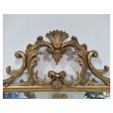 Beautiful Gold Leaf Resin English Mirror