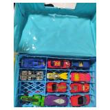 Vintage Hot Wheels Carrying Case Filled with Cars