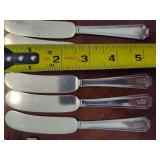 Gorham 'Fairfax' Sterling Silver Flatware **Monogrammed** (42pcs)