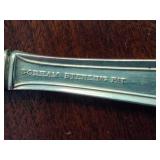 Gorham 'Fairfax' Sterling Silver Flatware **Monogrammed** (42pcs)