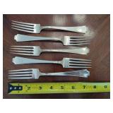Gorham 'Fairfax' Sterling Silver Flatware **Monogrammed** (42pcs)