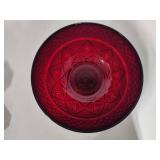 Ruby Red Glasses & Accessory Pieces