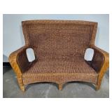Four Piece Wicker Furniture Set