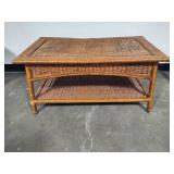 Four Piece Wicker Furniture Set