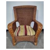 Four Piece Wicker Furniture Set