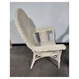 White Wicker Chair