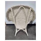 White Wicker Chair
