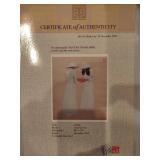 Nguyen Thanh Binh Vietnamese Women Framed Art - COA Included