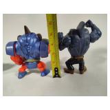 Vintage Mattel Street Sharks Action Figures