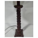 Palm Tree Themed Lamp & Hooks