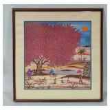 Rita Genet Signed Painting