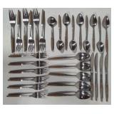 Mid Century Modern Interpur Flatware Set w/Box (31pcs)